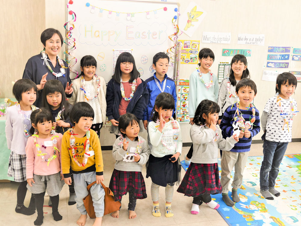 イースター集合写真